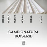 Campionatura Cornici per Boiserie da parete