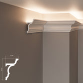 KH916 da 2 metri - Cornici velette per led a soffitto e parete, per illuminazione indiretta con le strisce led