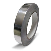 Nastro adesivo riflettente in alluminio - 10 metri x 2cm di larghezza. Evita traslucidità nelle cornici(serie KH) con strisce led a soffitto e parete