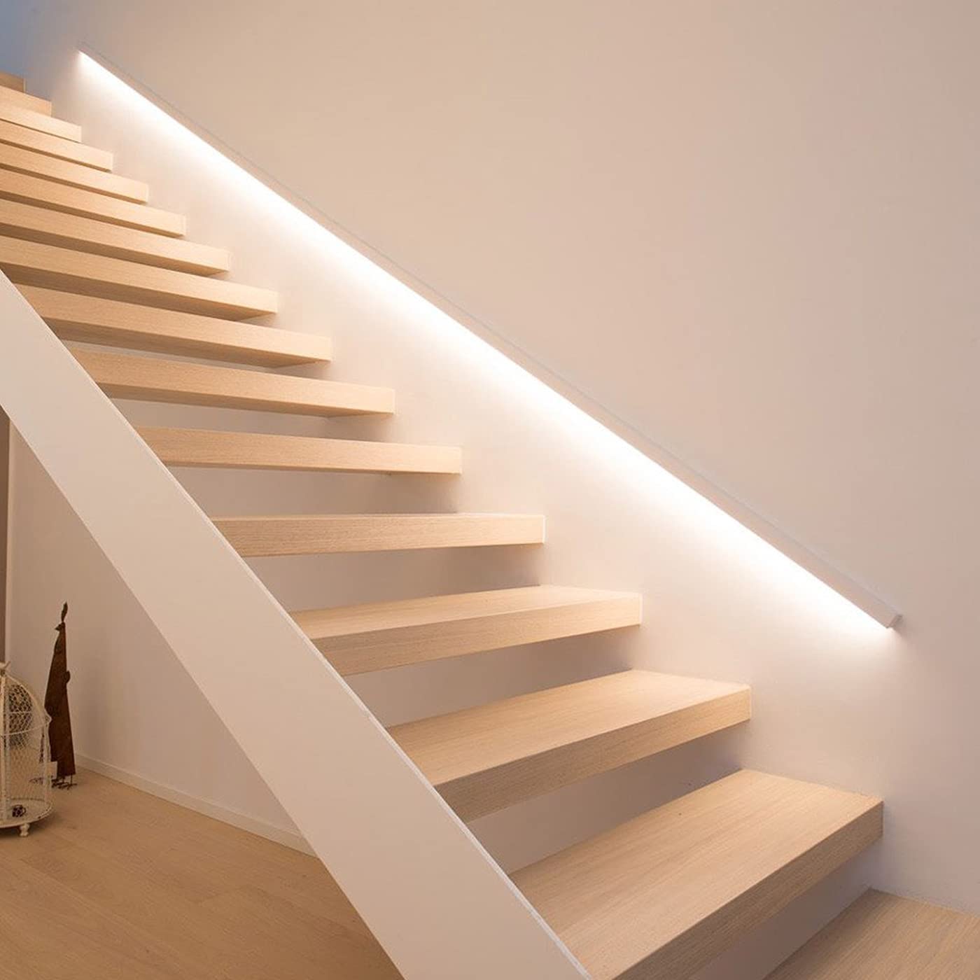 KH901 - Cornici velette per led a soffitto e parete, per illuminazione indiretta con le strisce led - 2 metri