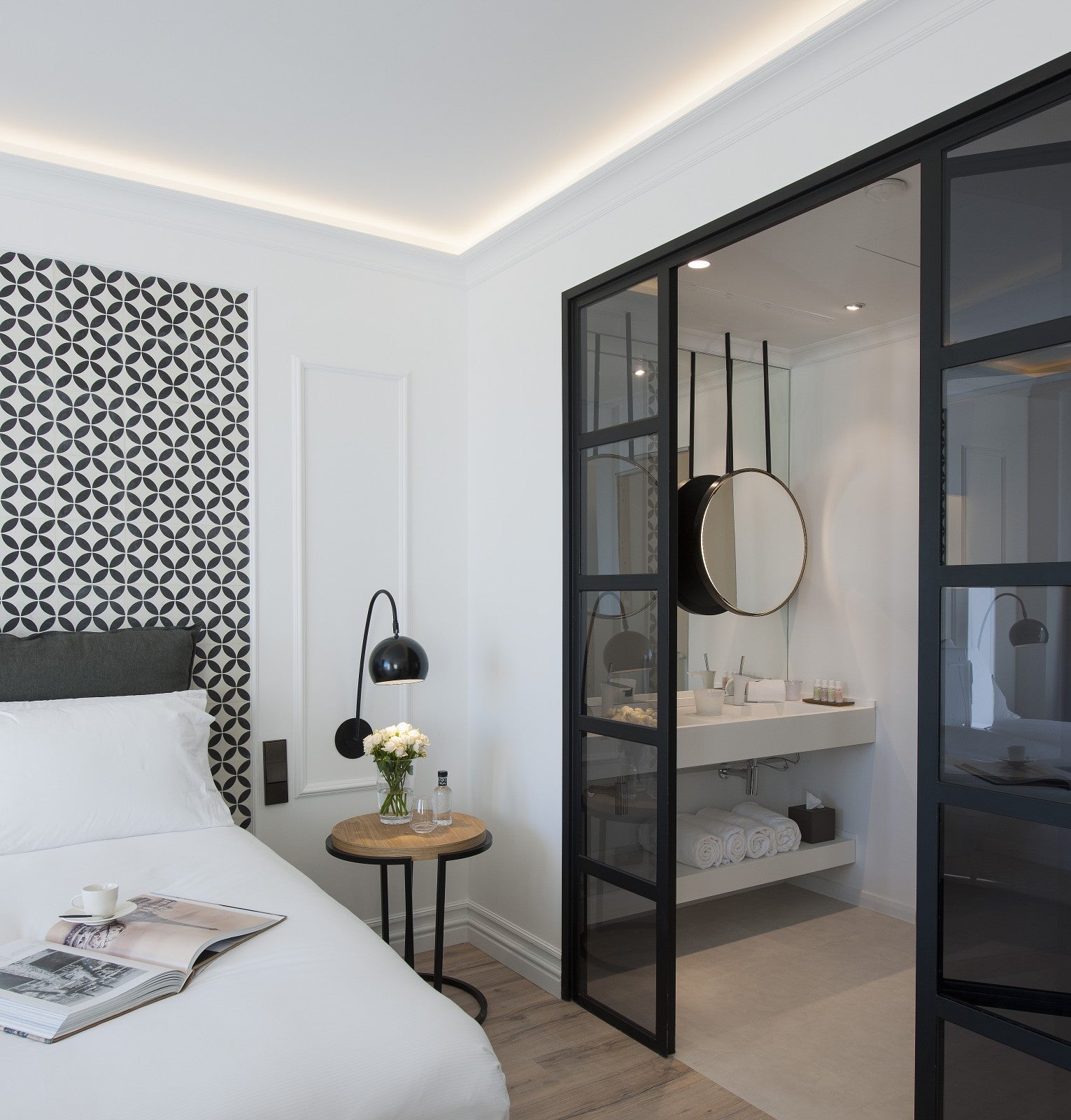 KH916 da 2 metri - Cornici velette per led a soffitto e parete, per illuminazione indiretta con le strisce led
