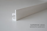 KH903 da 2 metri - Cornici velette per led a soffitto e parete, per illuminazione indiretta con le strisce led
