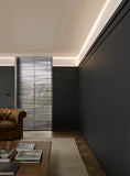 KH902 da 2 metri - Cornici velette per led a soffitto e parete, per illuminazione indiretta con le strisce led