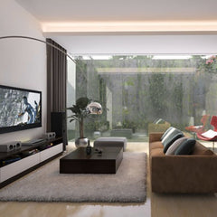 KH903 da 2 metri - Cornici velette per led a soffitto e parete, per illuminazione indiretta con le strisce led